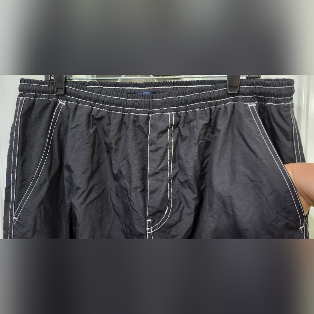 Vintage Sierra Pacific Black Jogger Sports Outdoor Windpants Men's Size XL - Picture 2 of 10